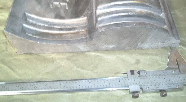Concrete mold made from aluminum diecasting