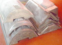 Aluminum molds for trim tile